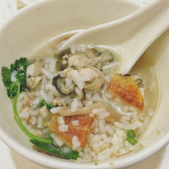 蠔仔肉碎粥