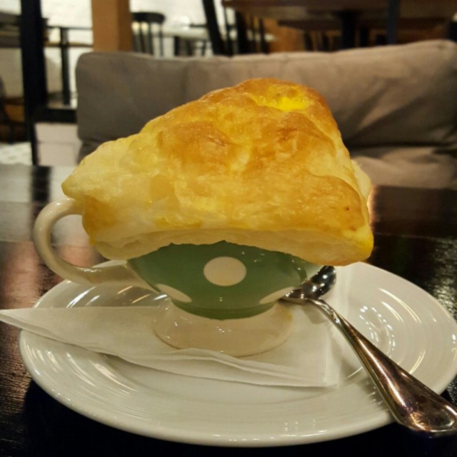 พายซุปครีมเห็ด