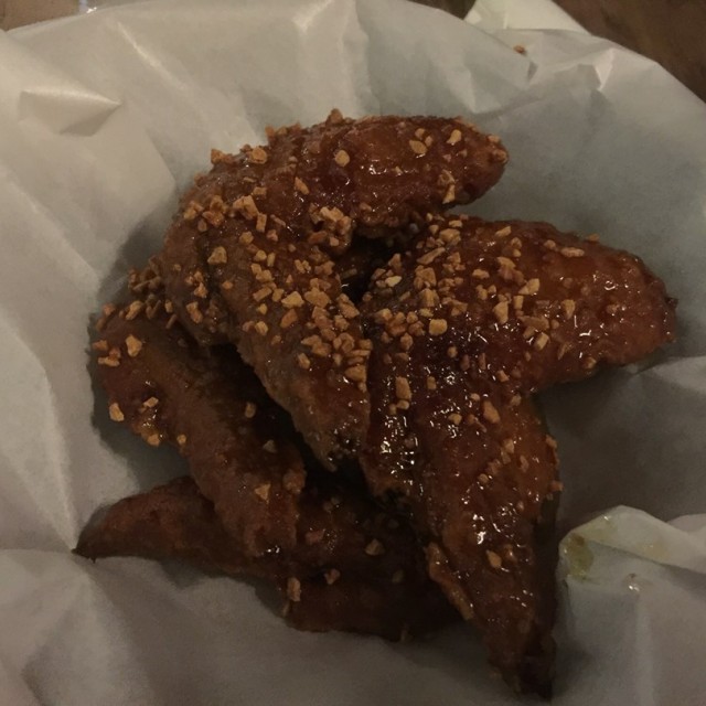 Sticky Honey Garlic Wings