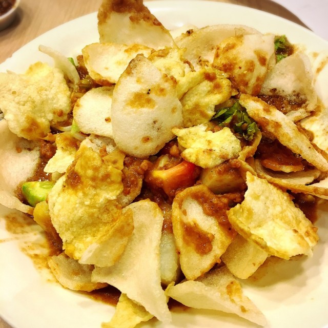 Indonesian salad (gado gado)