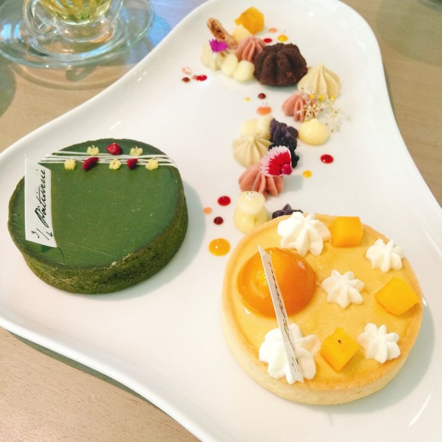 芒果塔&抹茶塔