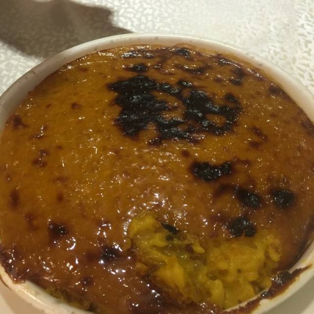 蓮蓉西米焗布甸