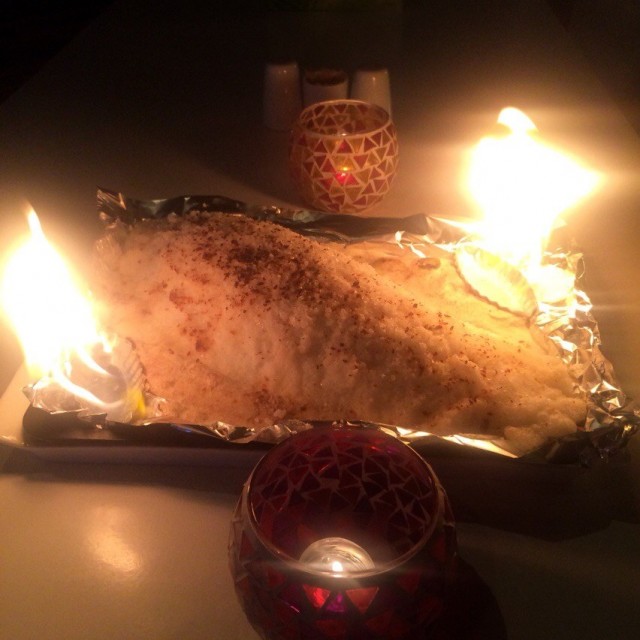 Special roasted fish