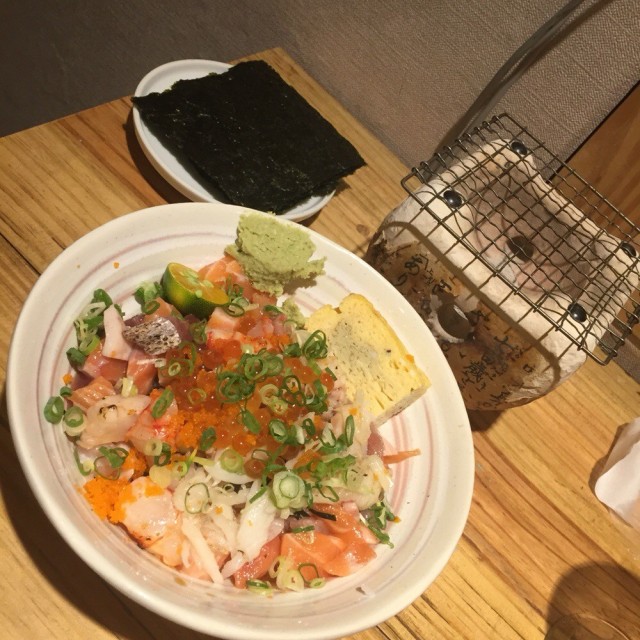 荒海蝦散壽司
