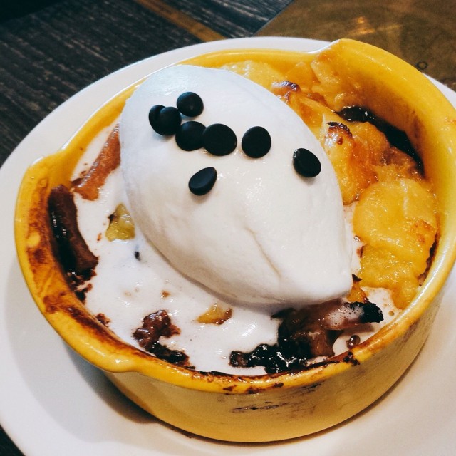 Chocolate Chip Bread Pudding