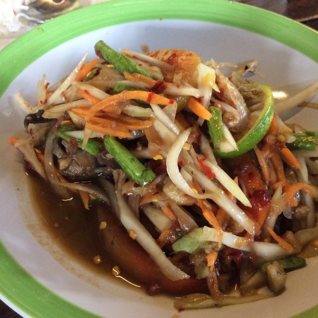 ส้มตำปูปลาร้า