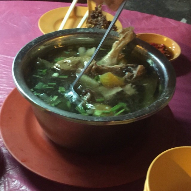 咸菜鸭汤