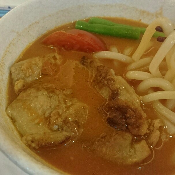蕃茄雞扒烏冬