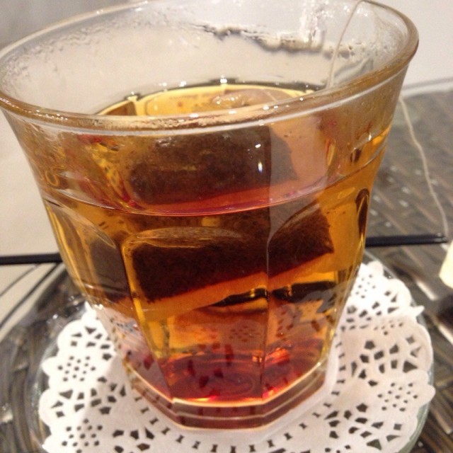 Peach tea