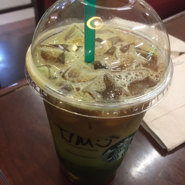 Iced Matcha & Espresso Fusion
