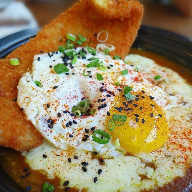 Cat fish with Japanese curry