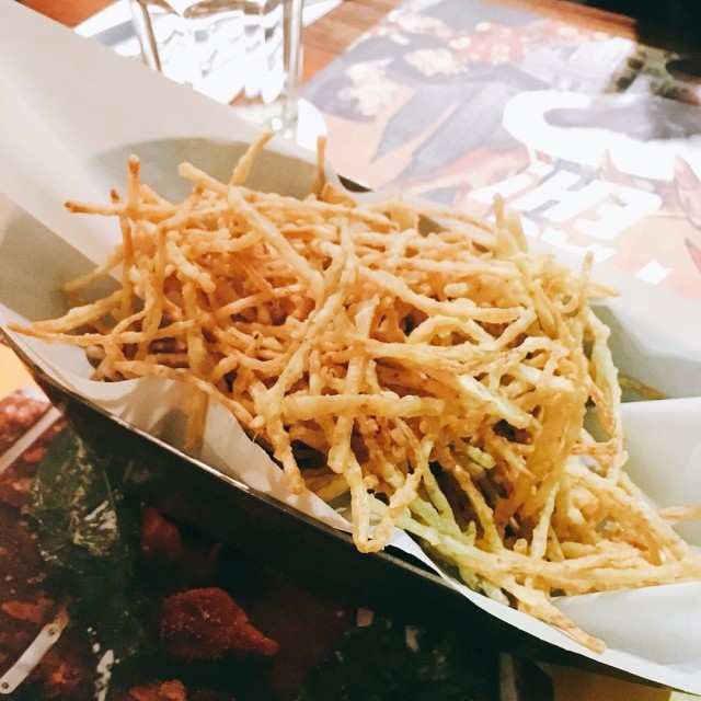 Truffle Taro Fries