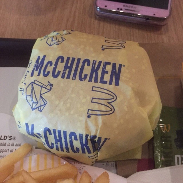 McChicken Meal Upsize