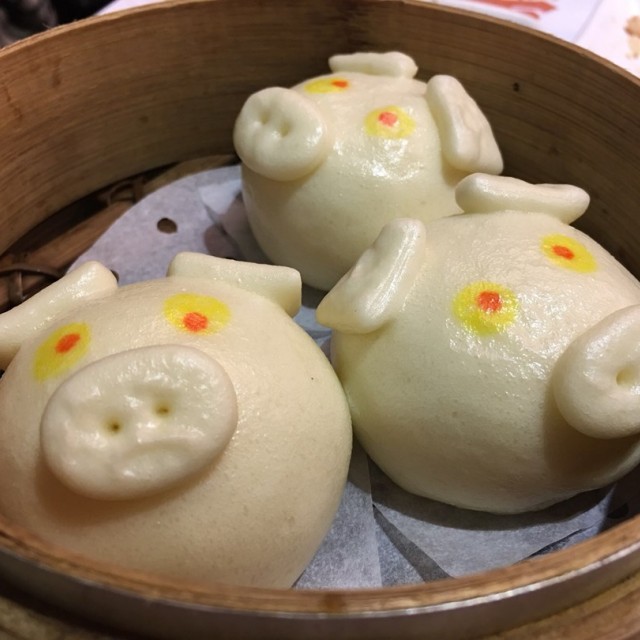 豬仔流沙包