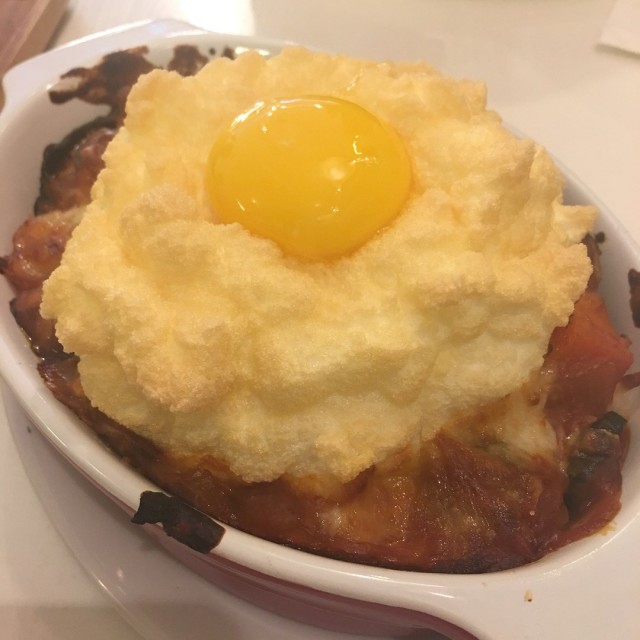 一舊雲鮮茄焗豬扒飯
