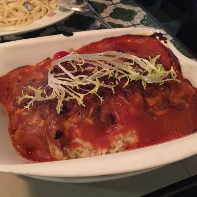 焗豬扒飯
