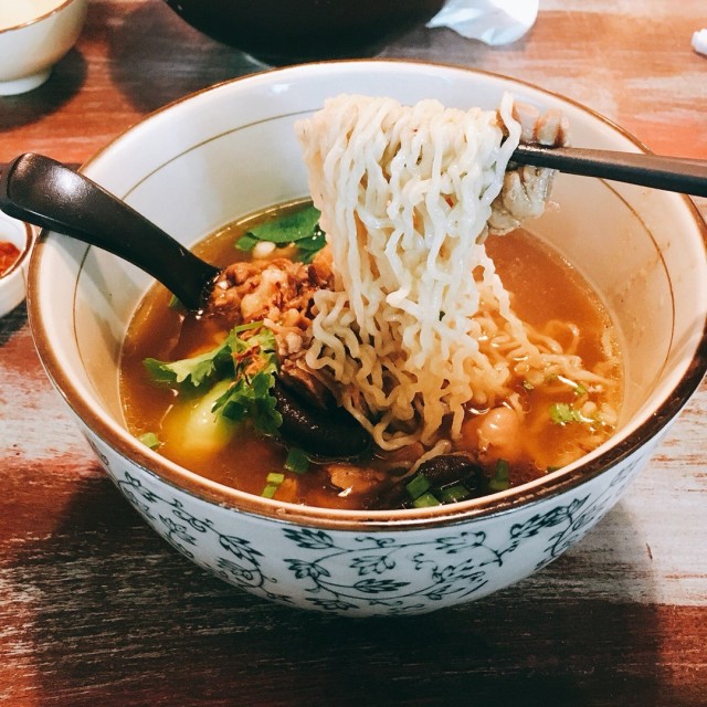 My chicken noodle soup