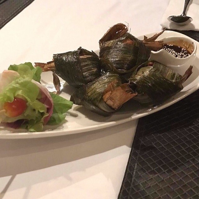 ไก่ห่อใบเตย