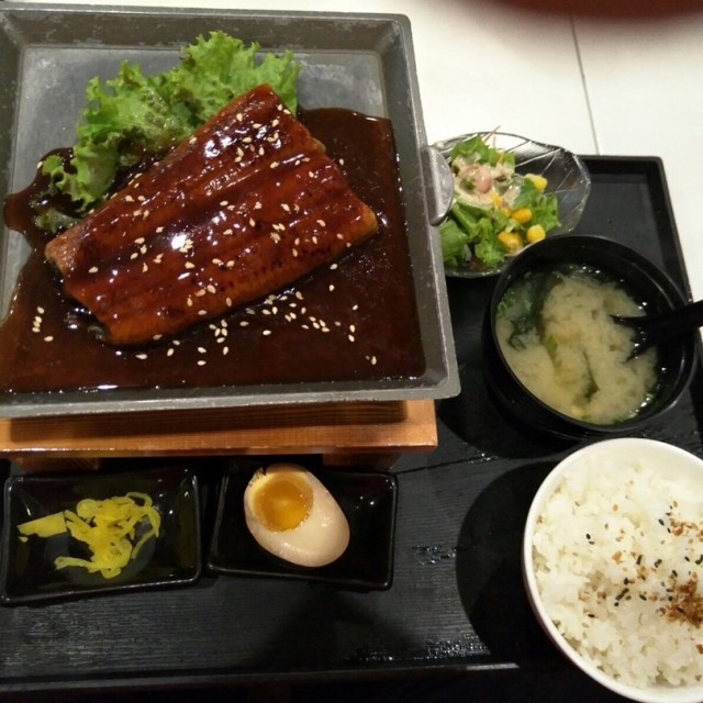 Grilled Fish Water Eel Set
