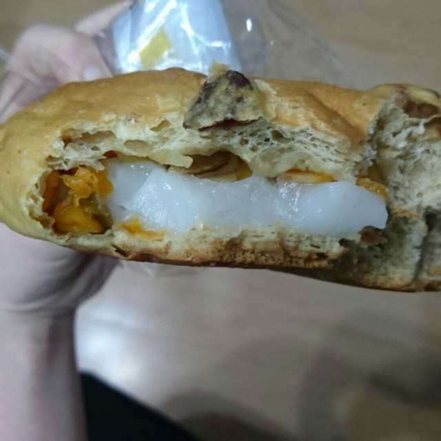 南瓜麻糬貝果