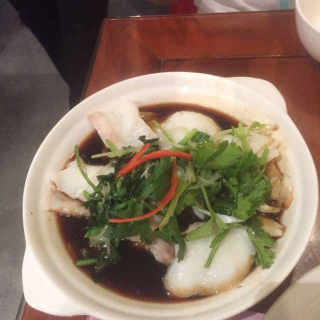 Steamed San Yu Fish Slices