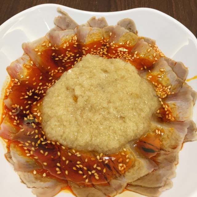 蒜泥白肉