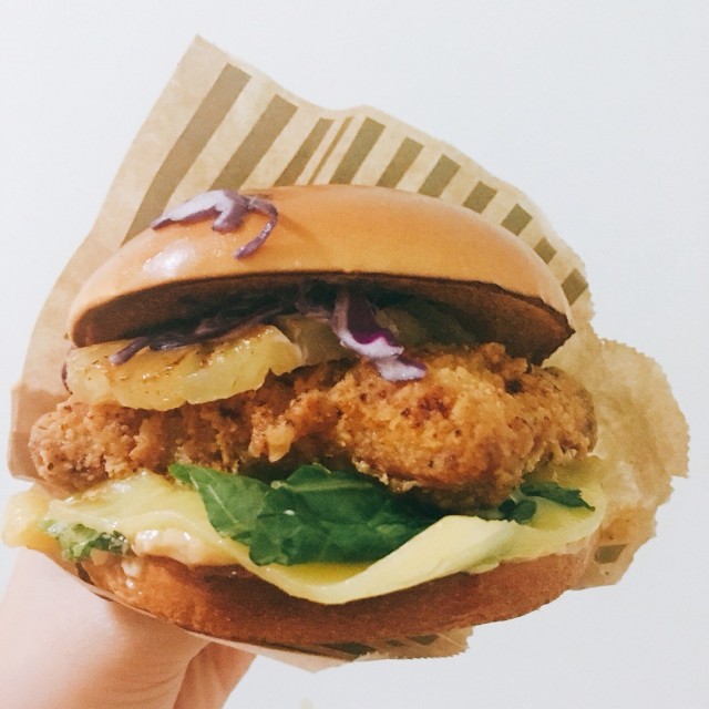 Buttermilk Crispy Chicken Burger