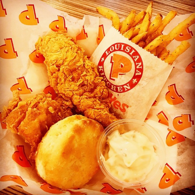 2pcs Cajun Fish with Cajun Fries & Biscuit