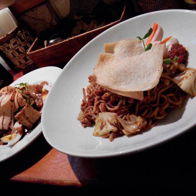 Mie Goreng & gado gado 