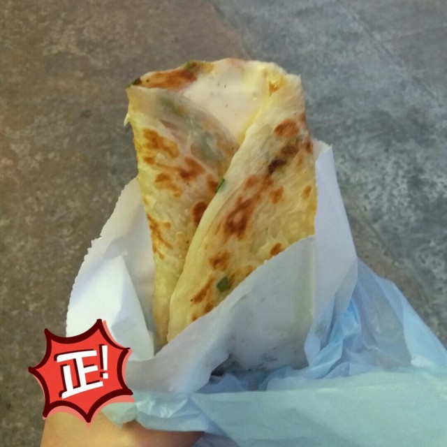芝士蛋手抓餅