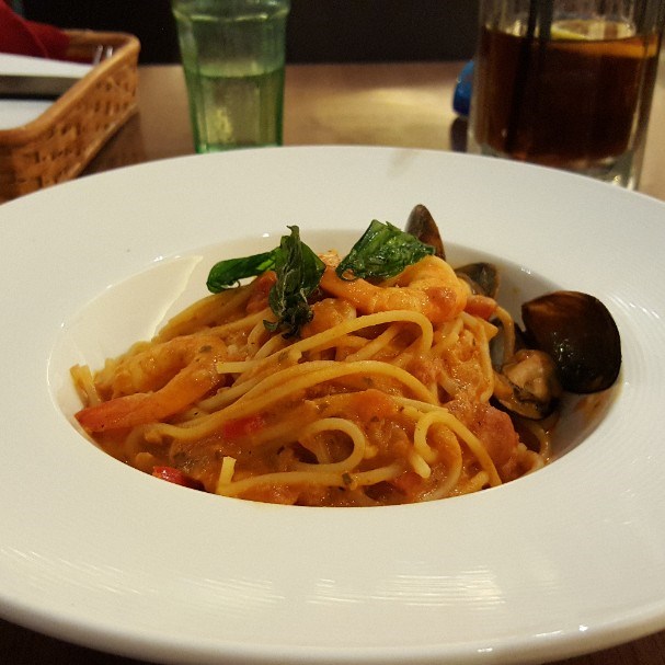 Spaghetti arrabiata