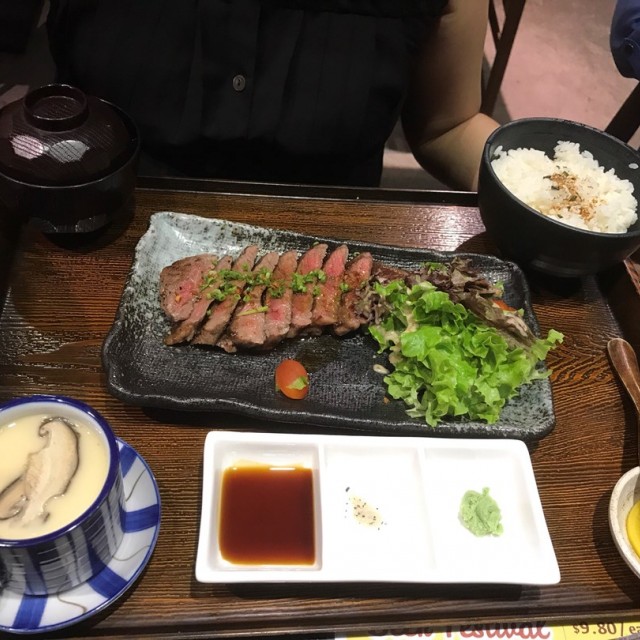 Wagyu Zabuton Steak Gozen