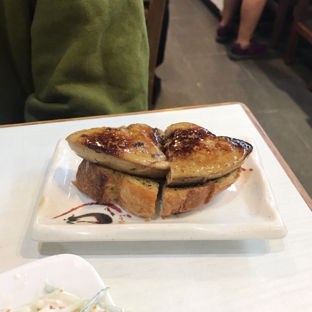 鵝肝多士