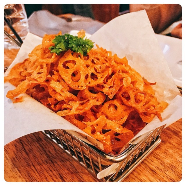 Deep Fried Lotus Chips