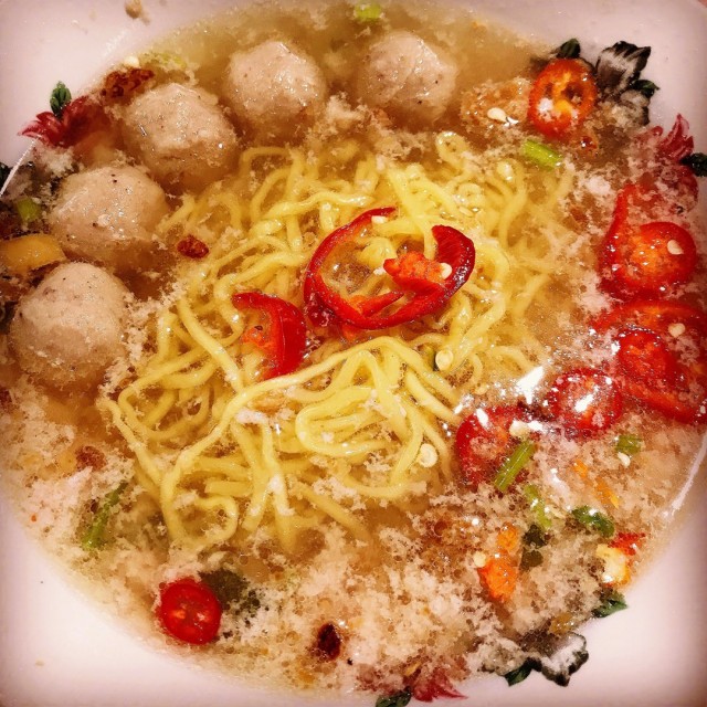 Minced Pork Noodles (肉脞面)