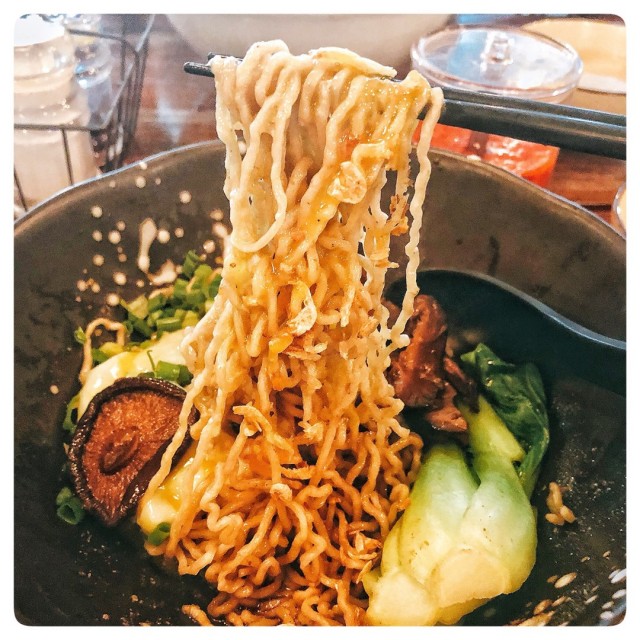 I want my truffle oil noodle