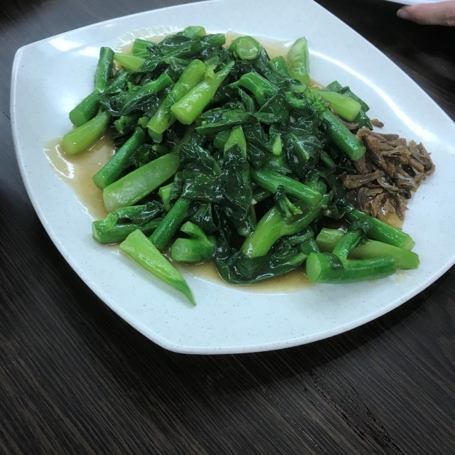 Kai Lan with Garlic