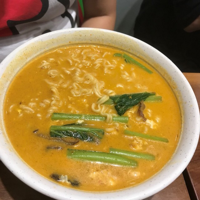 咖喱公仔面