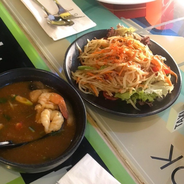 Red TomYam soup