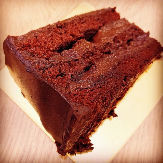 Chocolate Rum & Cherry Cake