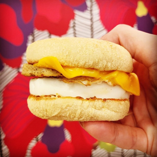 Sausage McMuffin with Egg