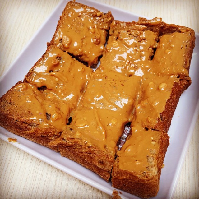 Peanut Butter Thick Toast