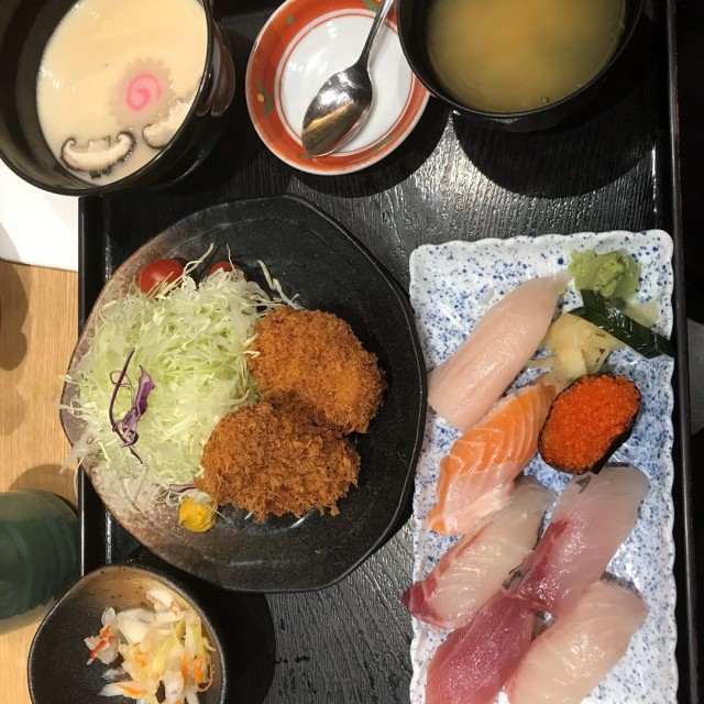 Pork Sushi Katsu Set