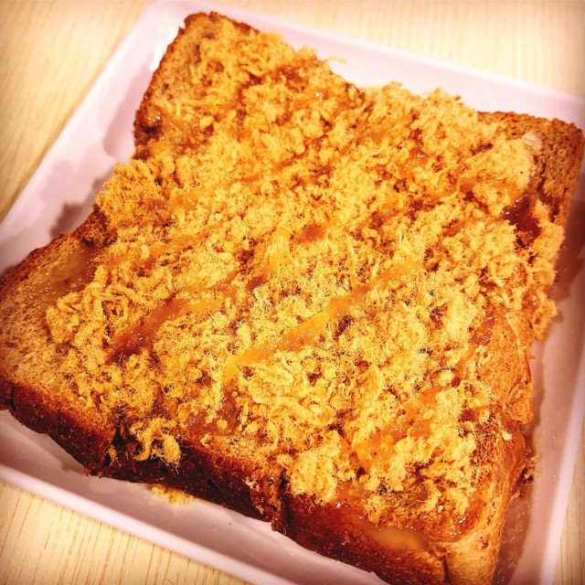 Multigrain Floss Thick Toast (肉松厚土司)